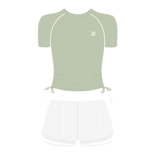 pulassi泳衣女士泡温泉套装微胖女孩遮肉高级感保守分体式游泳衣