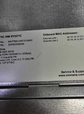 议价询价IPC677C/6AV7892-0AE10-0AA0现货出IPC677B和6AV7882-0CA