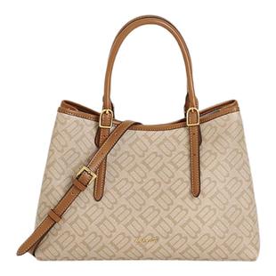 百丽包包女2025海鸥老花通勤大容量妈妈包斜挎手提托特包X7238AX5