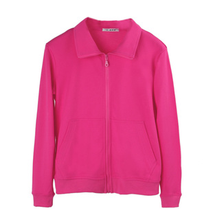 纯棉薄款卫衣2025爆款女立领开衫大码立领上衣外套外衣运动衣休闲