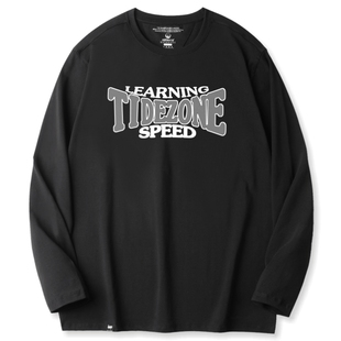 KERWATS秋季新款英文字母美式复古印花打底衫大码男装圆领长袖t恤