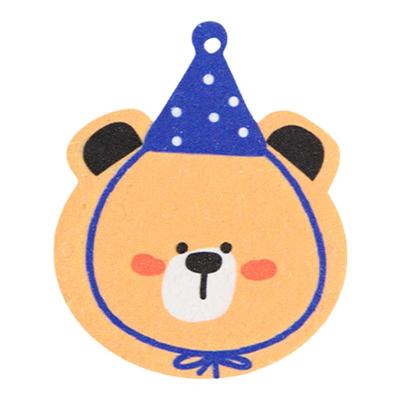 可爱卡通厨房洗碗海绵擦木浆棉刷碗擦吸水魔力擦刷锅盘去污洗碗布