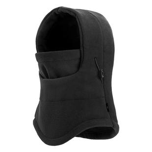 骆驼保暖帽子面罩围脖一体头套男女冬季户外骑电动车防寒风雷锋帽