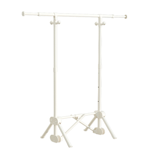 晾衣架可折叠落地室内家用阳台伸缩挂衣架简易免安装不占地晒被子