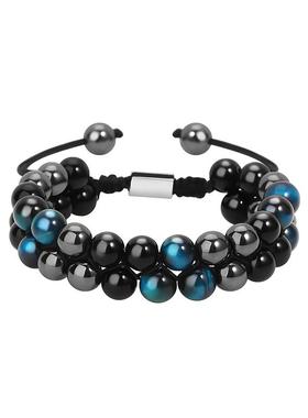 手链男生新款潮牌百搭玛瑙