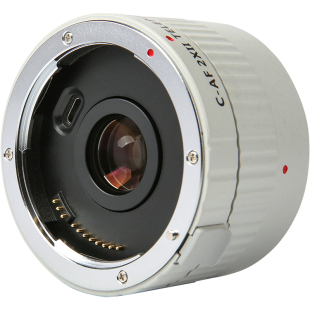 唯卓仕C-AF2XII单反增倍镜2X二代打鸟远摄倍增镜适配于佳能EOS 5D3 5D2 70D 60D相机2倍ef卡口镜头增倍镜