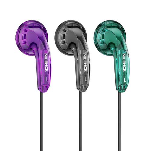 NICEHCK原道无迹耳机平头塞mx500有线hifi耳塞带麦网红同款一代酱