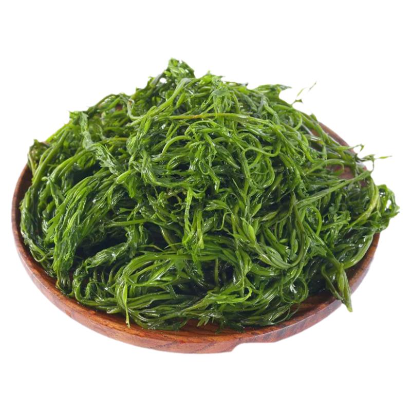 盐渍马尾藻海草装鞭炮笋海藻羊栖长寿菜凉拌麻辣烫火锅串串配菜
