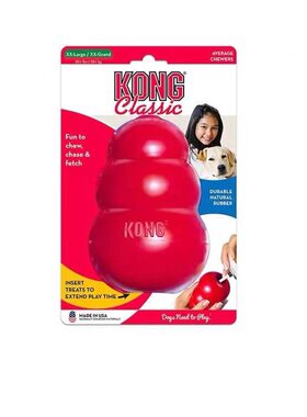 耐咬磨牙Kong漏食球橡胶狗狗玩具