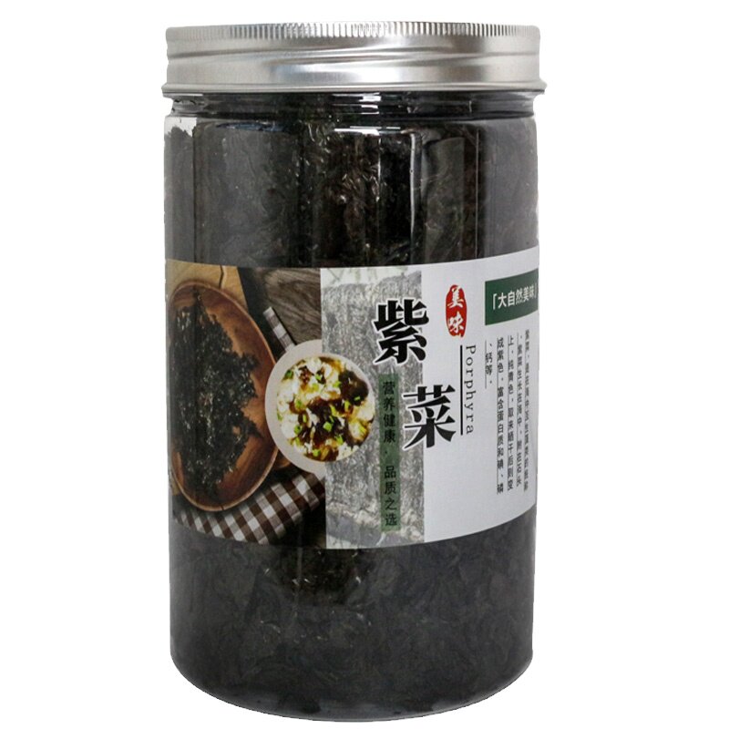 头水紫菜特级新货虾皮冷冻保存