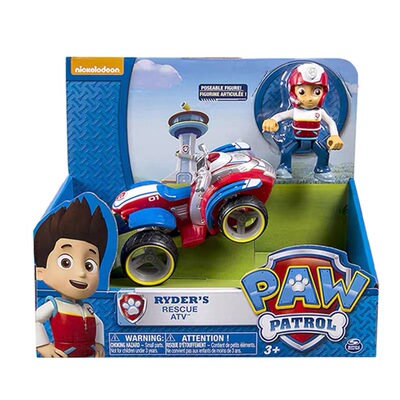 正版莱德阿奇毛毛旺旺队巡逻车