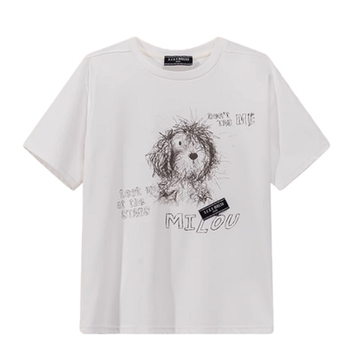 SERY卡其色条纹荷叶边长裙Skirt