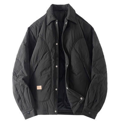 【美式90白鸭绒夹克羽绒服男士】