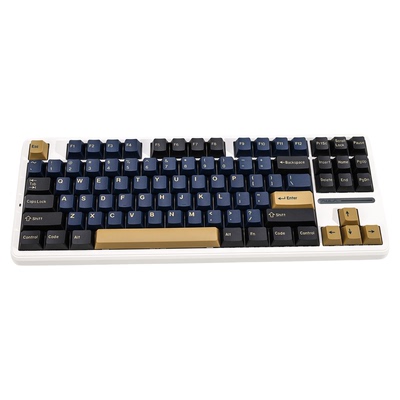 GMK蓝武士键帽原厂高度PBT二色注塑大全套K75 alice 68 87 98 108