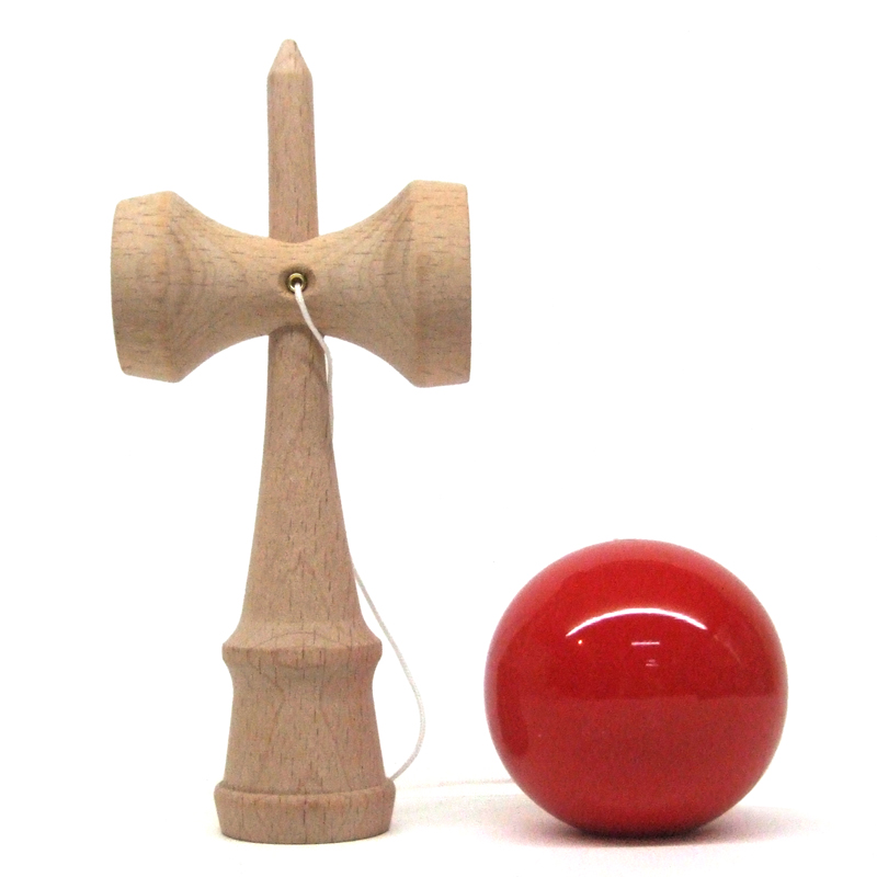 包邮 出口日本Kendama 初级版剑玉 儿童技巧球 专业传统玩具剑球