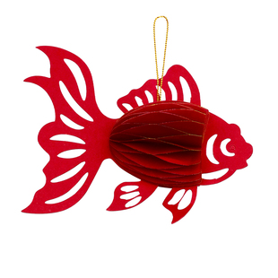 2026新年小红灯笼挂饰马年装饰盆栽树上绿植挂件春节过年氛围布置