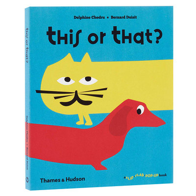 【预售】这个还是那个 This or That (A Flip Flap Pop Up Book) 精装 英文原版儿童互动立体书3-6岁 翻翻书绘本交互式选项卡
