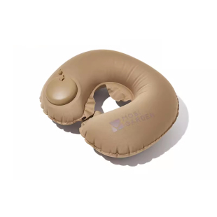 牧高笛办公室户外充气U型枕头露营旅游舒适汽车枕护颈挤压午睡枕