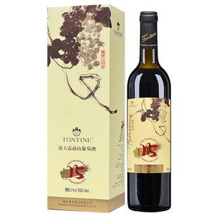 通天霜前山葡萄酒通化产区甜葡萄酒红酒15度甜型酒吉林特产