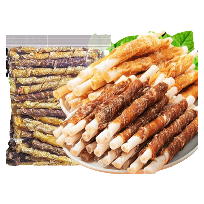 抢!买40根送40根鸭肉缠牛皮棒