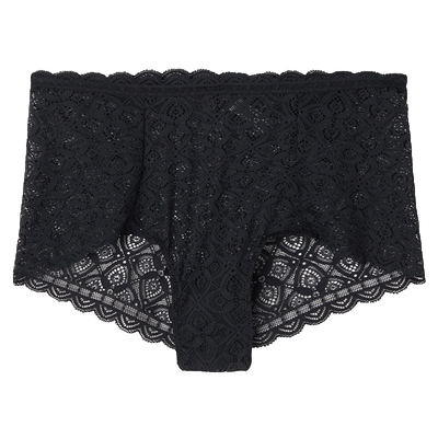 意式经典纯色性感高腰三角内裤