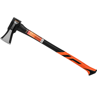 STARTUL长柄斧头劈材专用高硬度碳钢分裂斧工兵军斧露营户外斧子