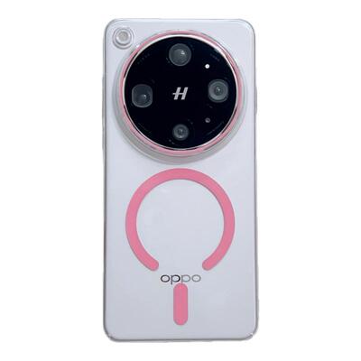 适用oppofindx9ultra透明磁吸壳