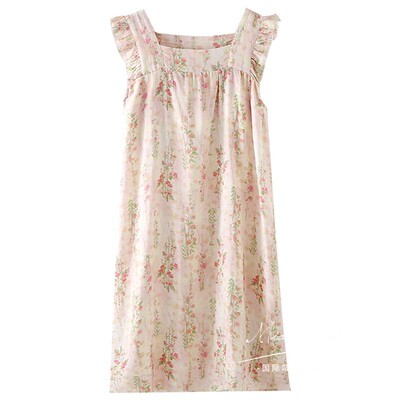 女士竹纤维带胸垫吊带短裤背心裙