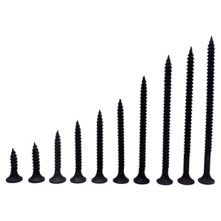 高强度螺丝钉干壁钉自攻螺丝木工加长加硬黑色石膏板螺丝M3.5散装