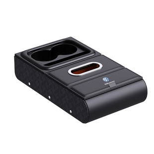 大众汽车扶手箱增高垫探歌速腾探岳车载多功能纸巾盒水杯架储物盒