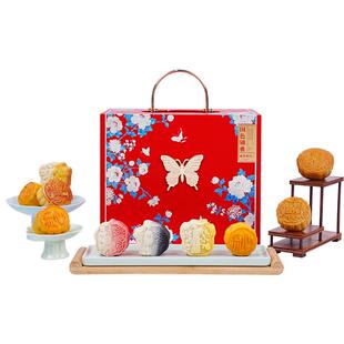 南宋胡记杭州荷花酥蛋黄龙井茶酥传统中式糕点心抹茶零食年货礼盒