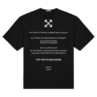OFF-WHITE™情侣装新款百搭字母短袖T恤男女同款潮牌休闲上衣