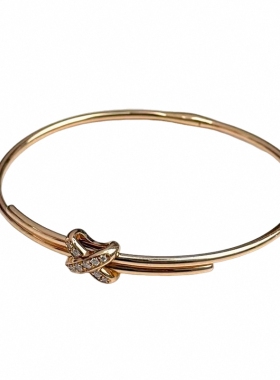 交叉手镯女Liens缘系一生