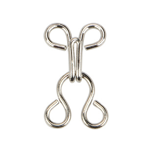 防走光隐形金属风纪扣小领钩扣内衣挂钩裙子勾扣衣服暗扣皮草领扣