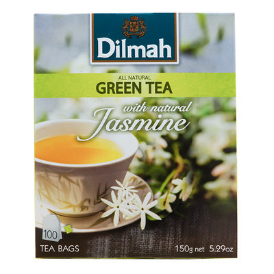 dilmah迪尔玛进口茉莉绿茶100袋