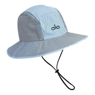 儿童渔夫帽子防晒遮阳太阳中大男孩宝户外登山夏季薄款网眼大帽檐