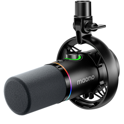 maono闪克pd200w无线麦克风直播专用录音收音主播话筒闪客桌面麦