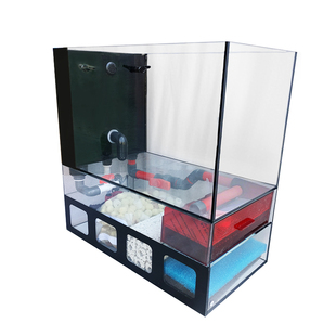 底滤一体鱼缸溪流缸桌面客厅家用超白生态缸超强过滤