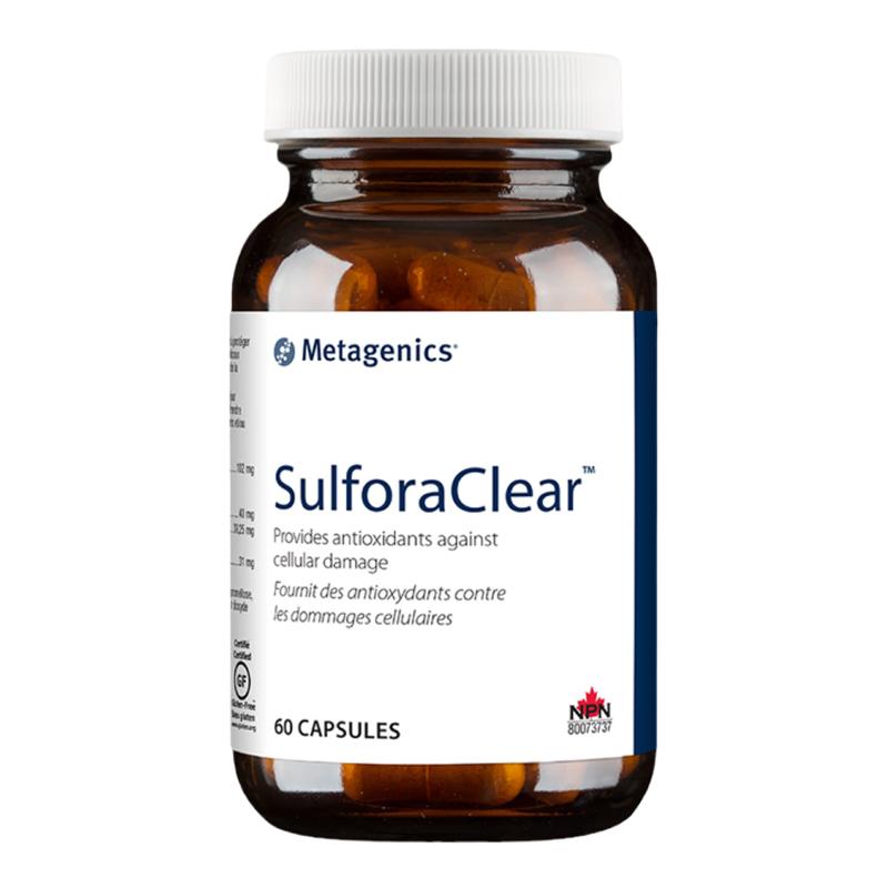 Metagenics麦特金尼斯 SulforaClear 专利型萝卜硫素 西兰花提取