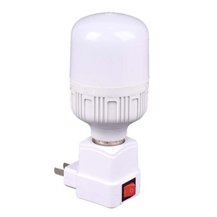 灯座灯头插座灯泡带插头一体带开关灯口万向罗口e27螺口床头墙壁