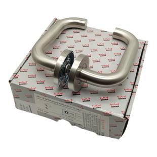 德国DORMA多玛把手ST6100防火锁304不锈钢防火门锁双弯把手分体锁