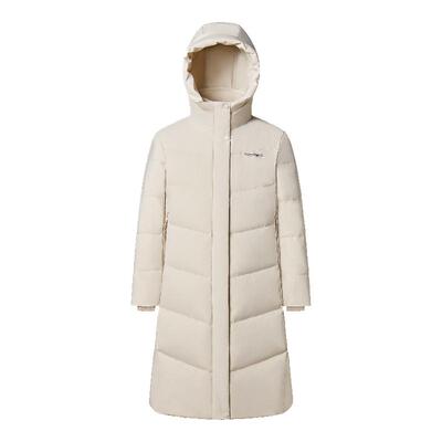 波司登奥莱25年中长款连帽羽绒服