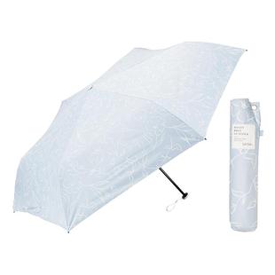 日本Waterfront黑胶晴雨伞大号遮阳伞折叠防晒太阳伞女轻便小巧