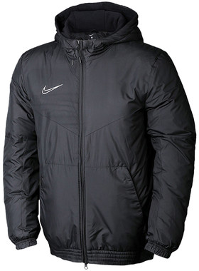 Nike/耐克正品男子短款连帽保暖防寒棉服运动休闲夹克外套 AO1501