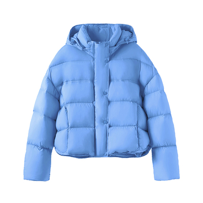 DAGA连帽短款龟背泡芙羽绒服女冬