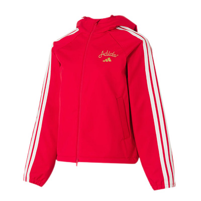 【自营】Adidas NYR SHL JKT马年加绒宽松连帽软壳夹克外套KU8972