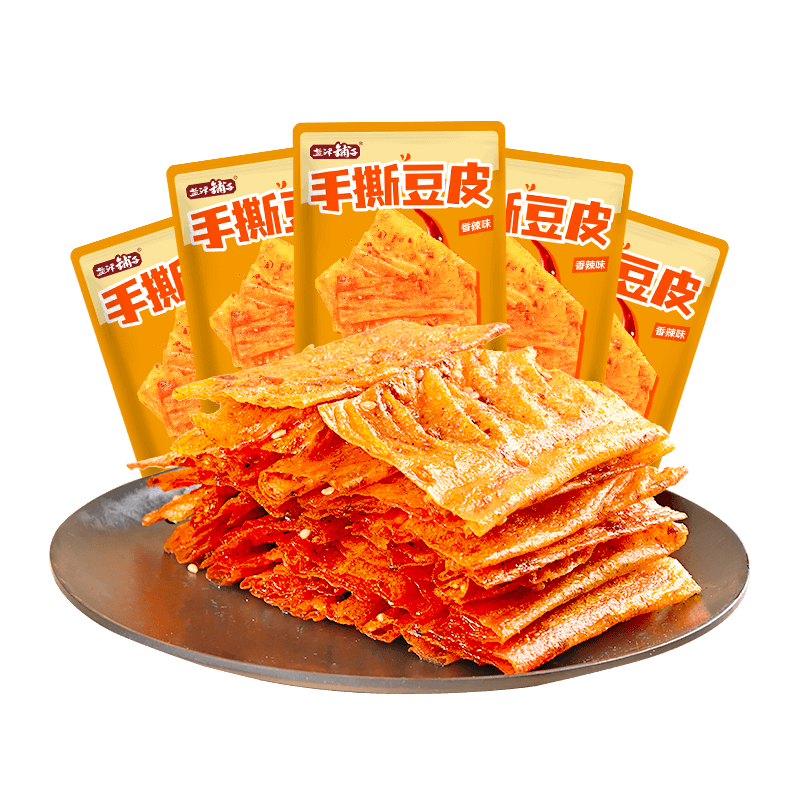 盐津铺子香辣手撕豆皮