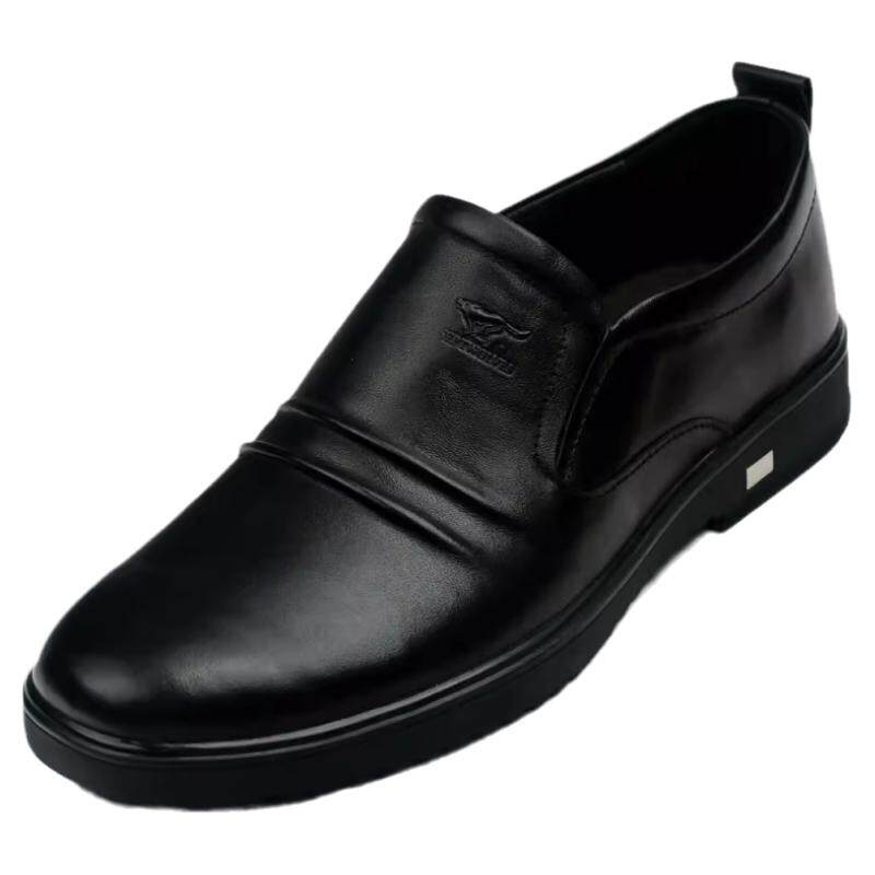 七匹狼皮鞋正品男士低帮单鞋软牛皮休闲鞋透气潮鞋子流行真皮男鞋