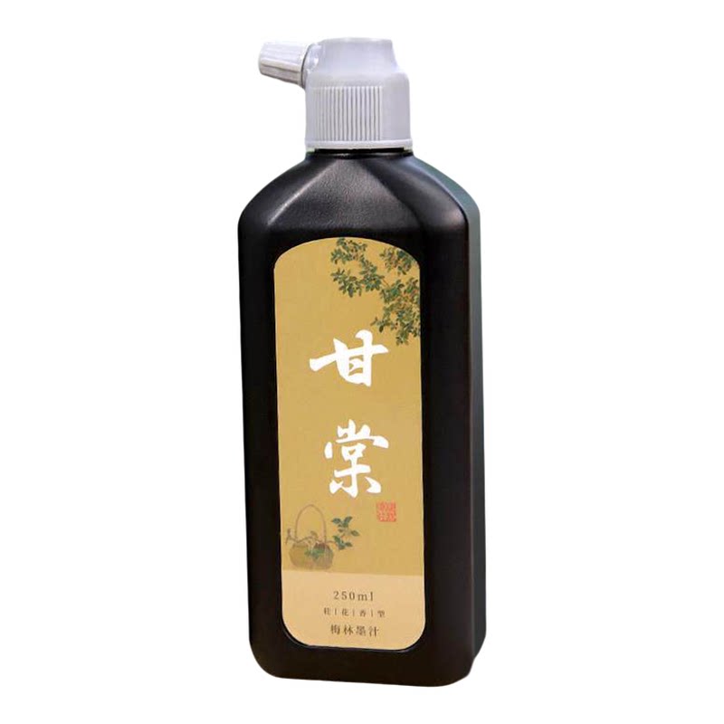暖笺笔庄花香墨汁香味墨水书法专用桂花香型不臭轻胶油烟墨汁初学
