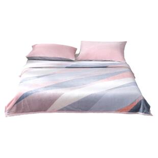 水星家纺法兰绒毯空调毯午休办公室盖毯沙发毯秋冬季床上用品